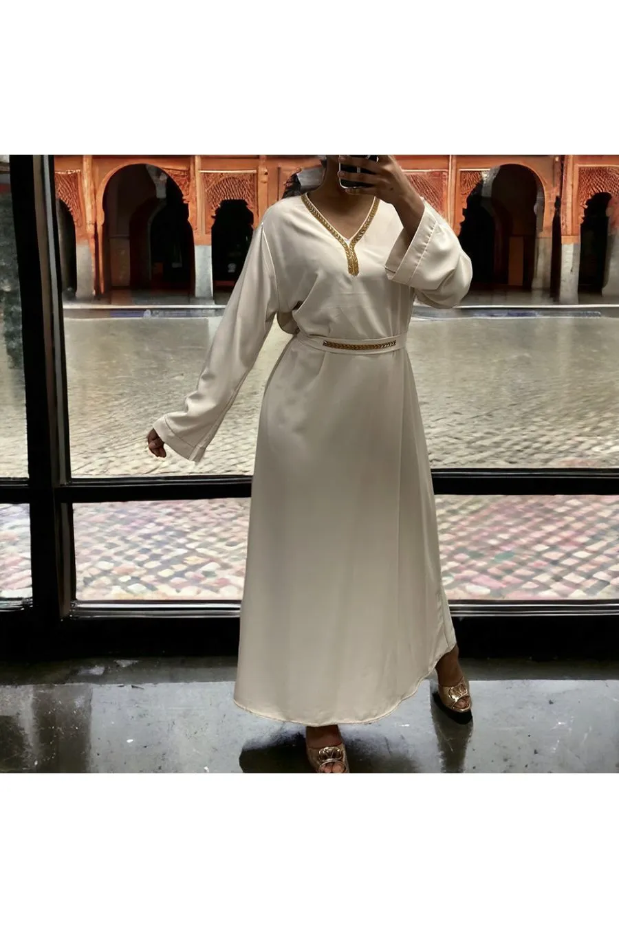 Abaya Rania beige