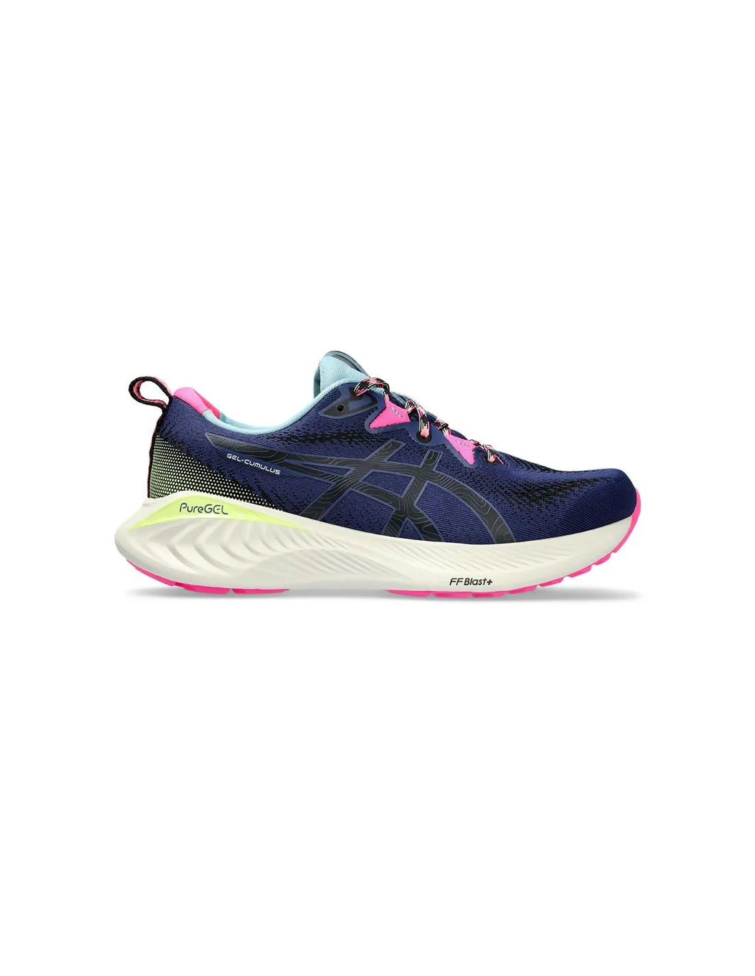 ASICS Gel-Cumulus 25 Tr Chaussures de running pour femmes Nature Bathing/Lime Green