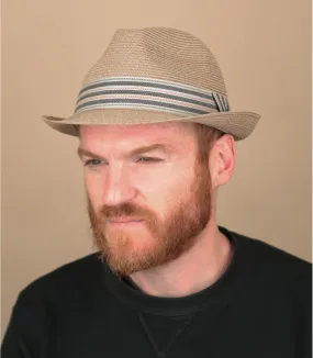 chapeau trilby beige - Morris beige Göttmann : Headict