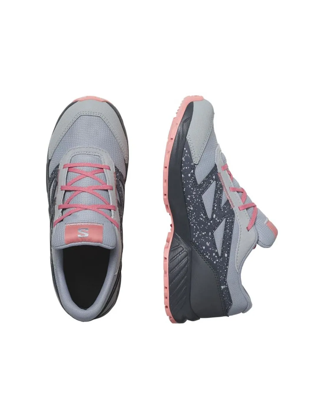 Chaussures de Montagne Salomon Outway Climasalomon Gris/Rose Enfant