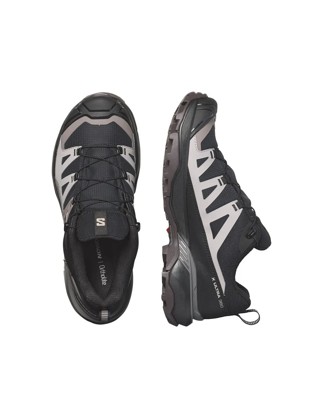 Chaussures de Montagne Salomon X Ultra 360 GORE-TEX® Femme Noir Marron