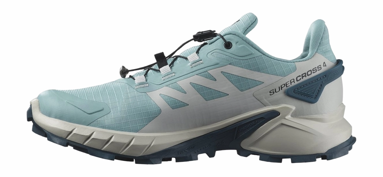 Chaussures de Trail Salomon Femme Supercross 4 GTX Stone Blue Lunar Rock Stargazer