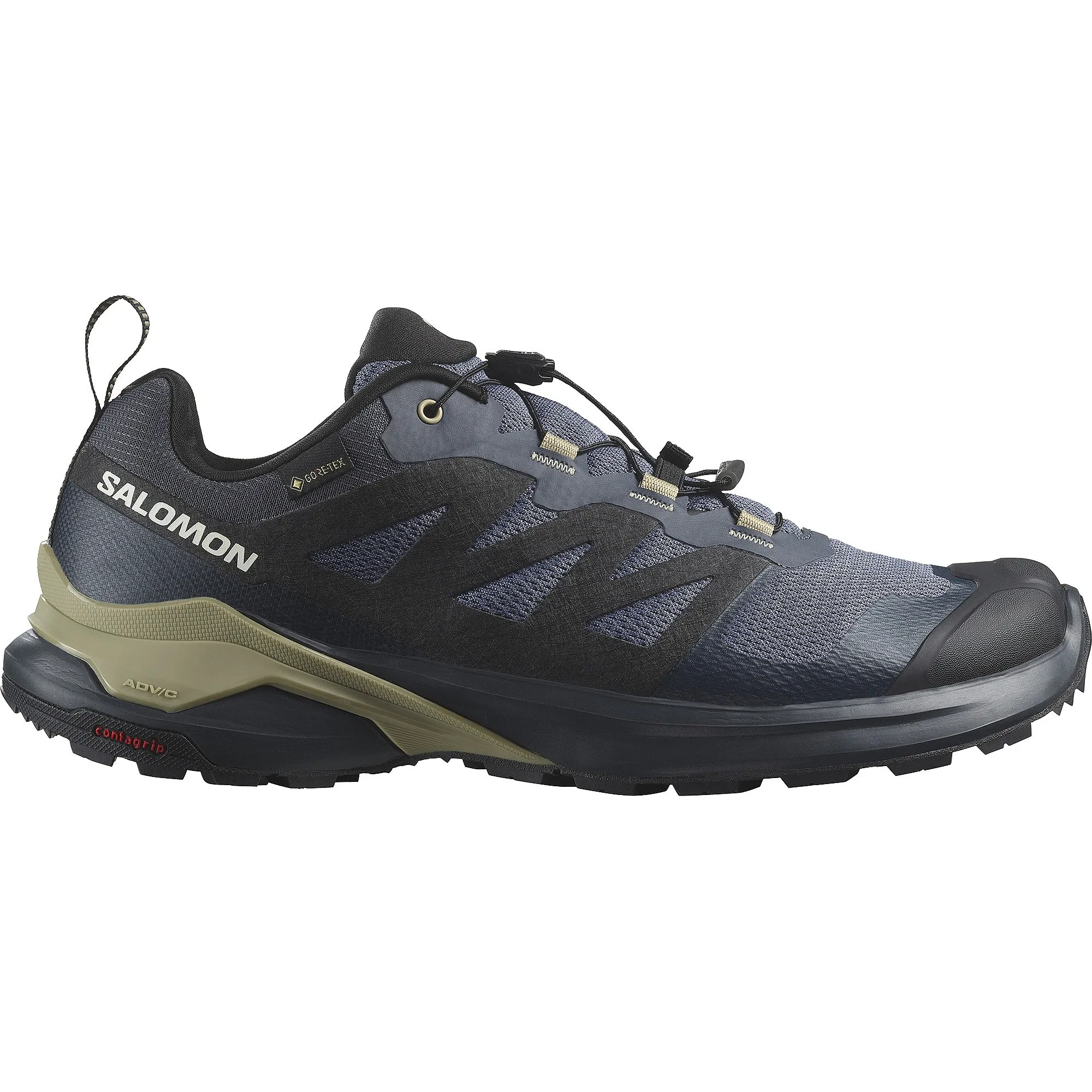 chaussures Salomon X-Adventure GTX - Grisaille/Black/Slate Green - men´s