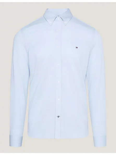 Chemise en coton piqué Tommy Hilfiger