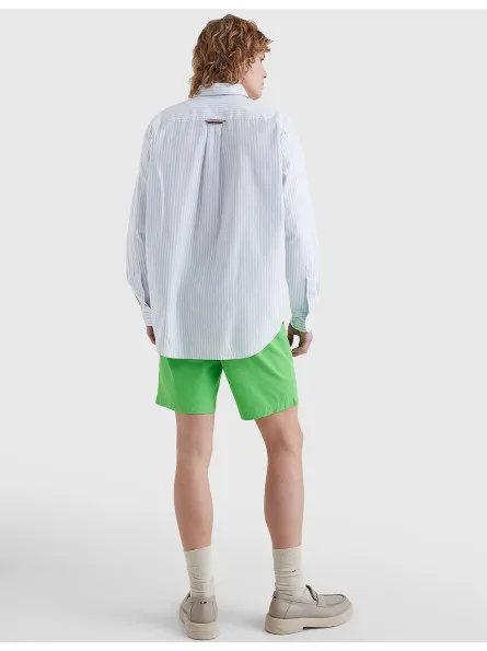 Chemise Oxford Oversize rayée Tommy Hilfiger