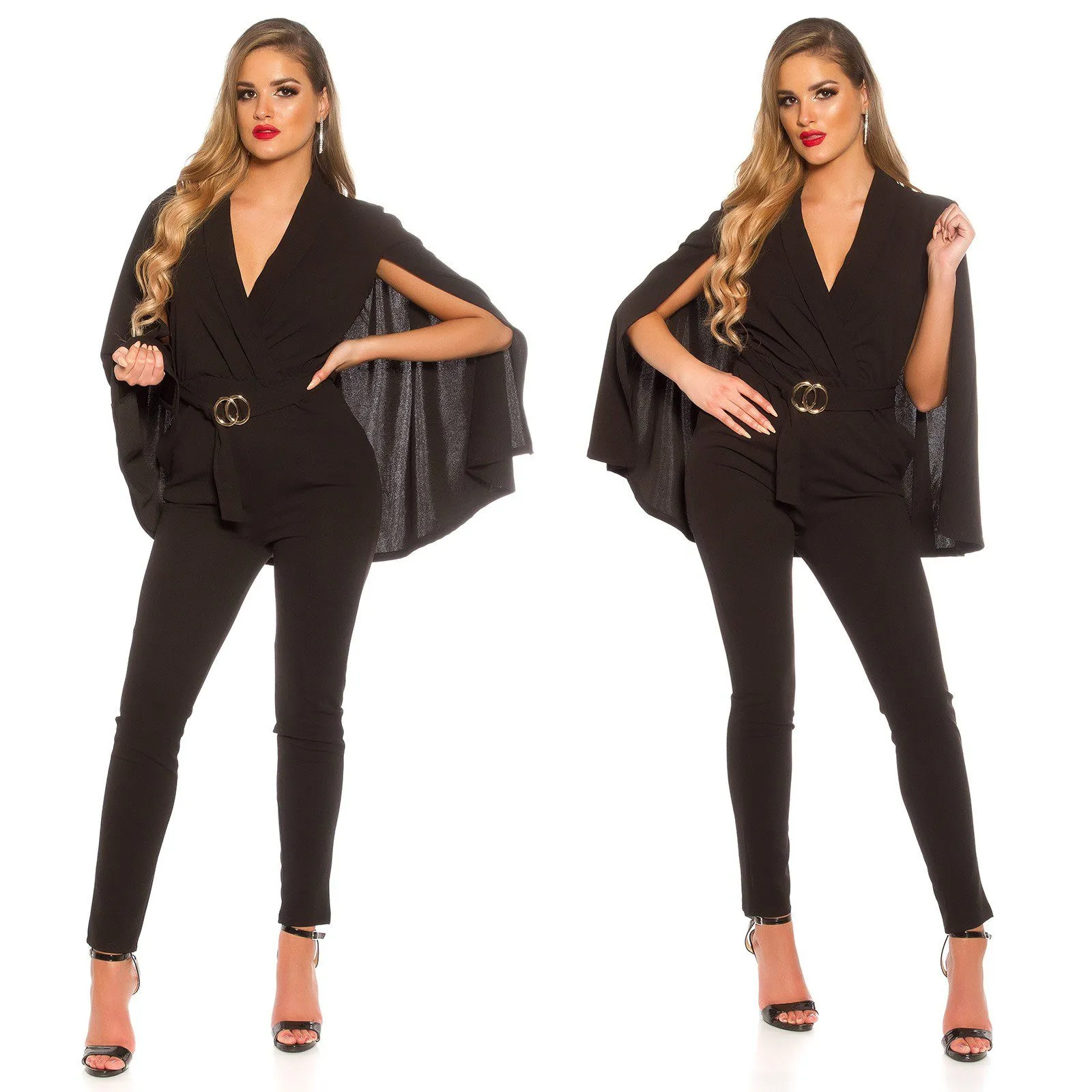 Combinaison femme fatale URSULA couleur Noir