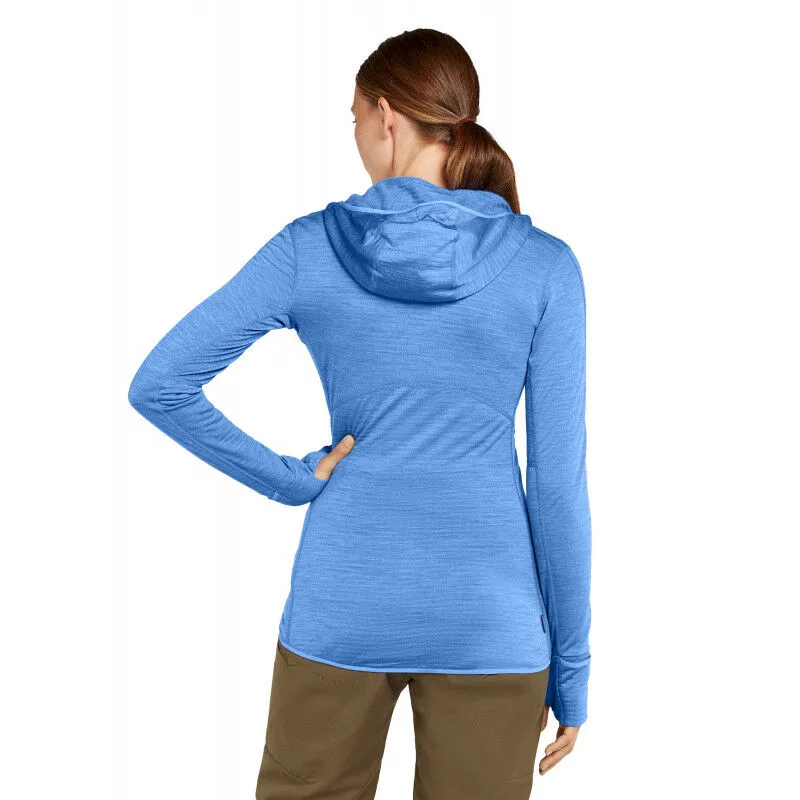 icebreaker 200 RealFleece Descender LS Zip Hoodie - Polaire en laine mérinos femme