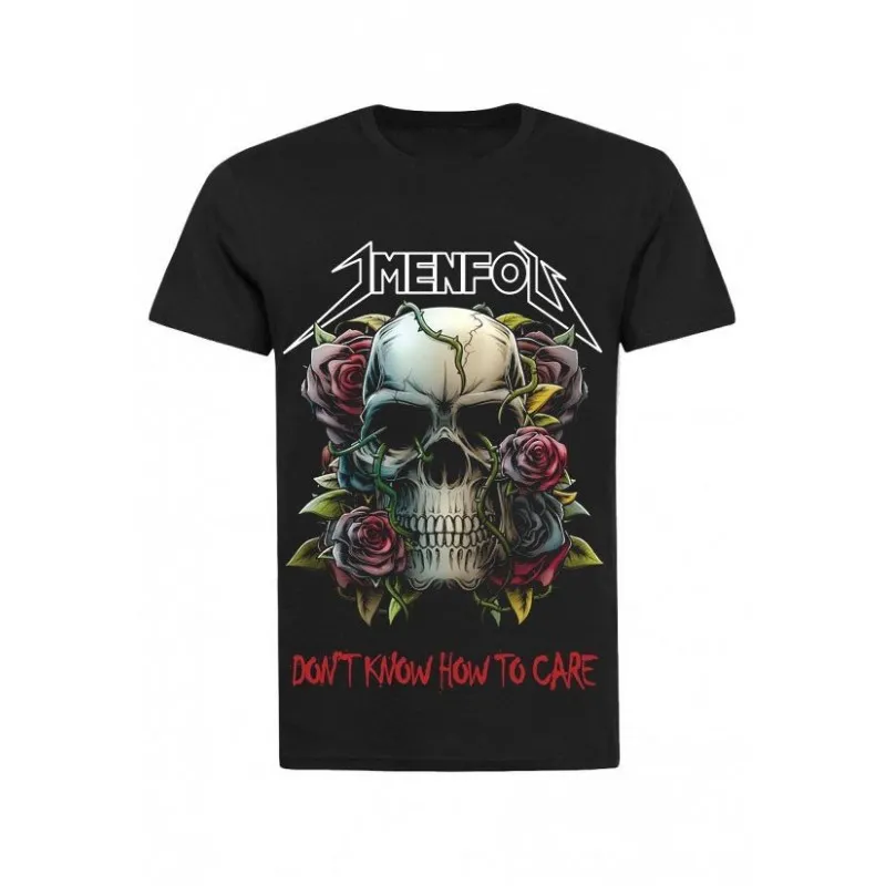 JMENFOUJMENFICHE - T-SHIRT FLORAL SKULL
