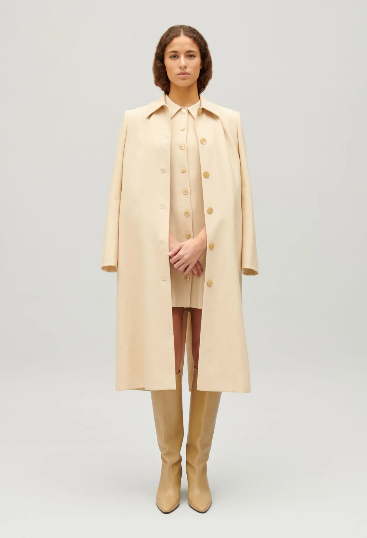 Manteau beige | Claudie FR