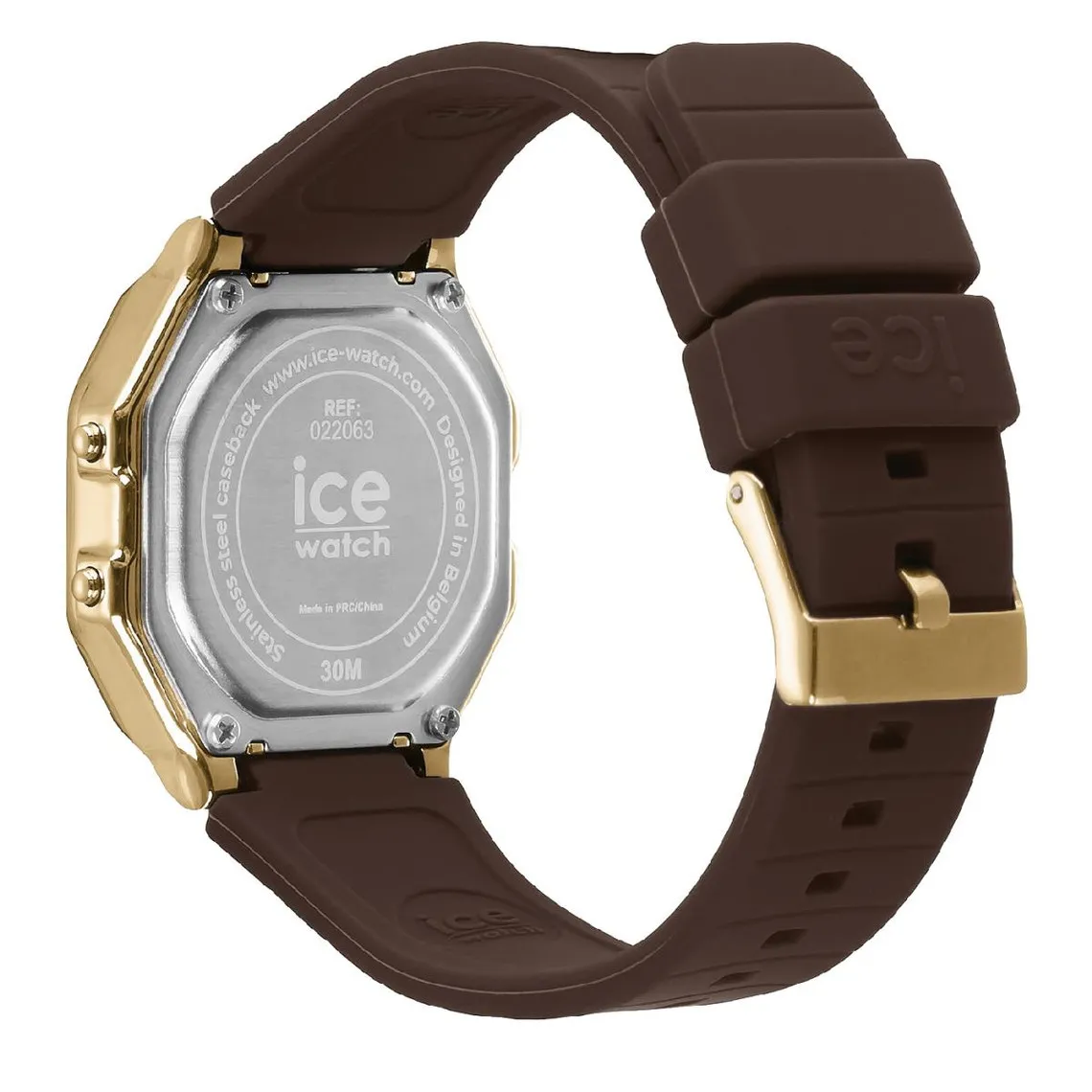 Montre Femme Ice-Watch ICE digit retro - Brown cappuccino - Small - 022065 | 3 Suisses