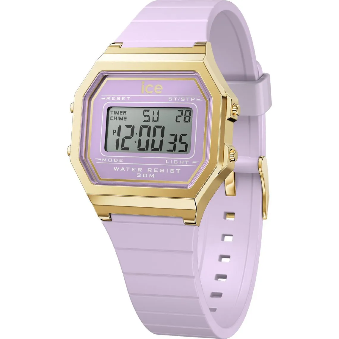 Montre Femme Ice-Watch ICE digit retro - Lavender petal - Small - 022061 | 3 Suisses