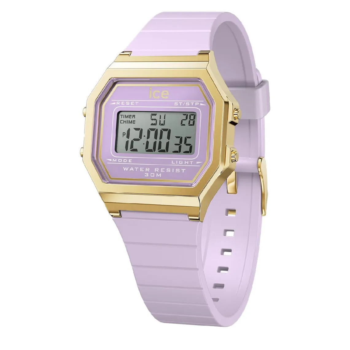 Montre Femme Ice-Watch ICE digit retro - Lavender petal - Small - 022061 | 3 Suisses