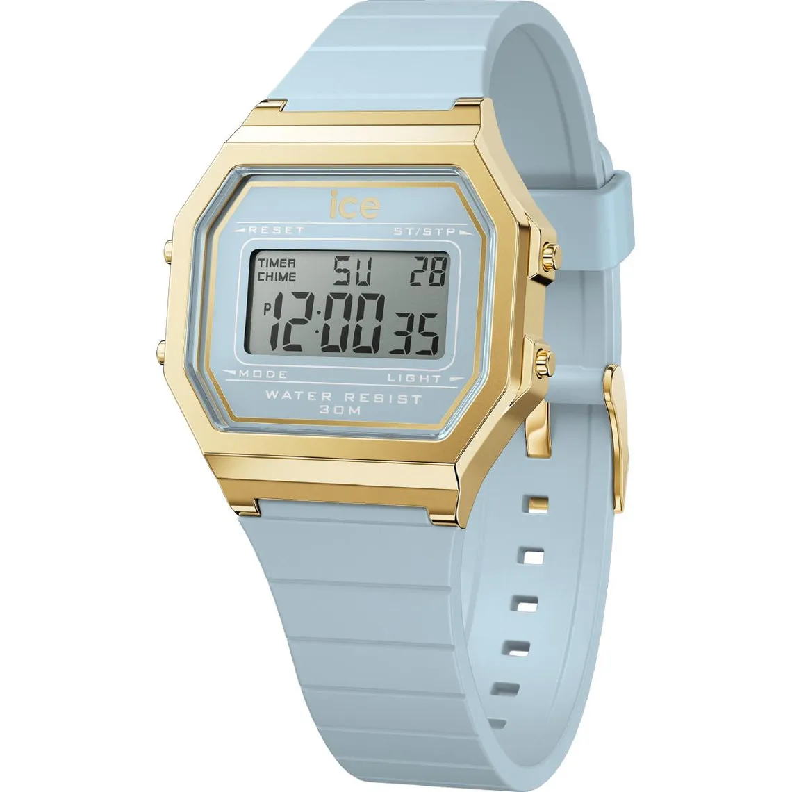 Montre Femme Ice-Watch ICE digit retro - Tranquil blue - Small - 022058 | 3 Suisses