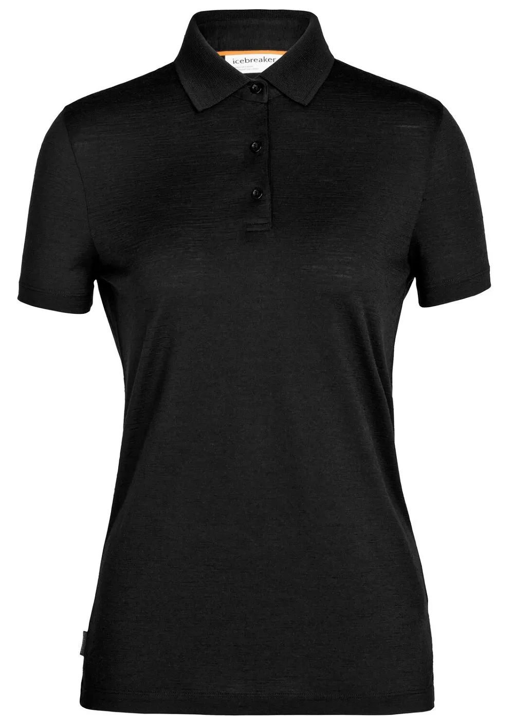Polo Icebreaker Femmes Tech Lite II SS Black