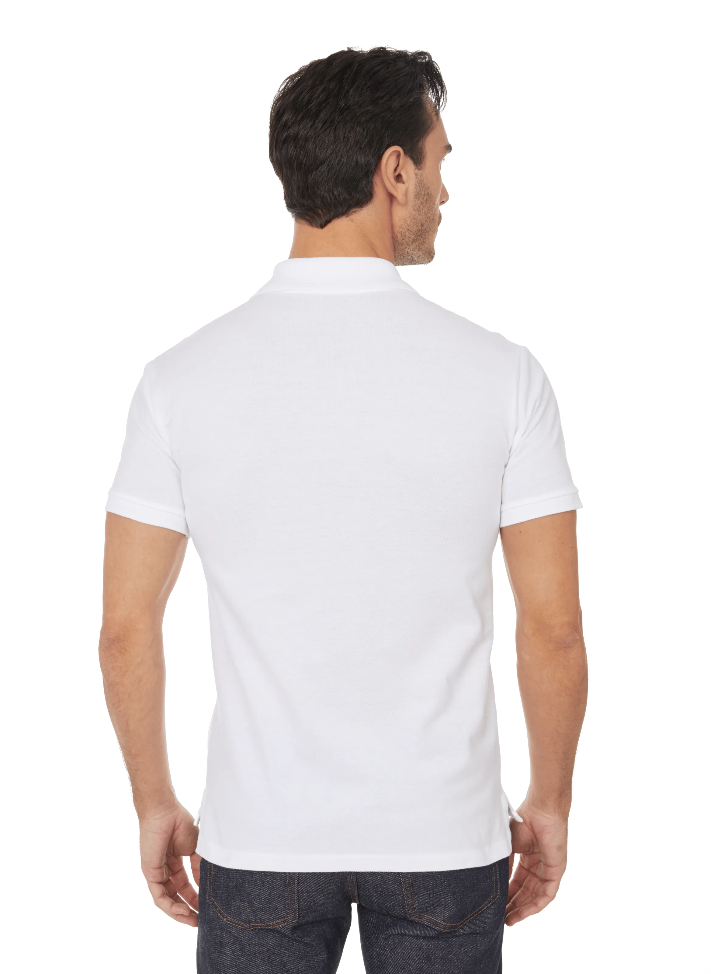 POLO SLIM EN MAILLE PIQUé DE COTON - POLO RALPH LAUREN pour HOMME | Printemps