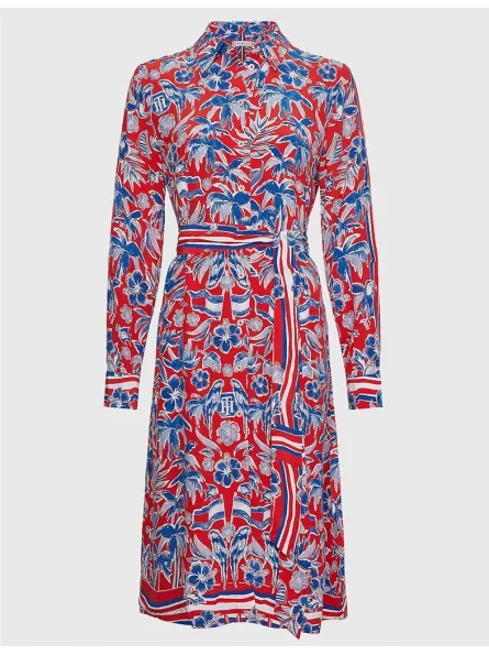 Robe-chemise imprimée Tommy Hilfiger