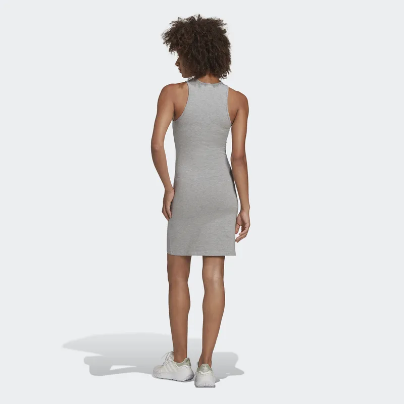 Robe femme adidas Originals Racer Back Dress - Medium Grey Heather