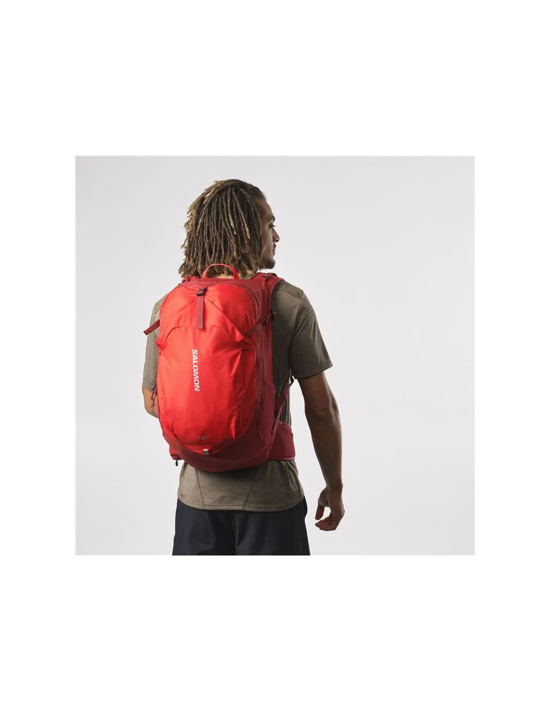 Sac à dos de Trail Salomon Trailblazer 30 Rouge