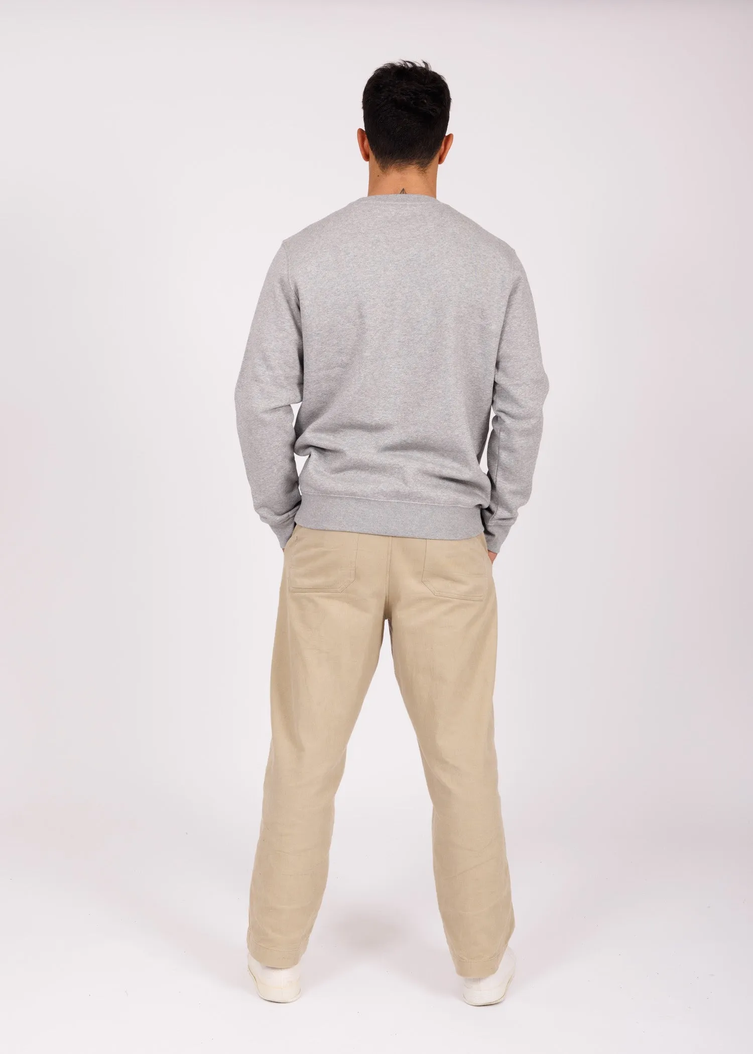 Sweat brodé grey - green Easysurf