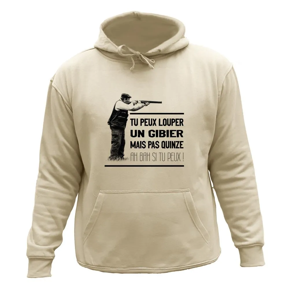 Sweat de chasse – Gibier loupé Fusil