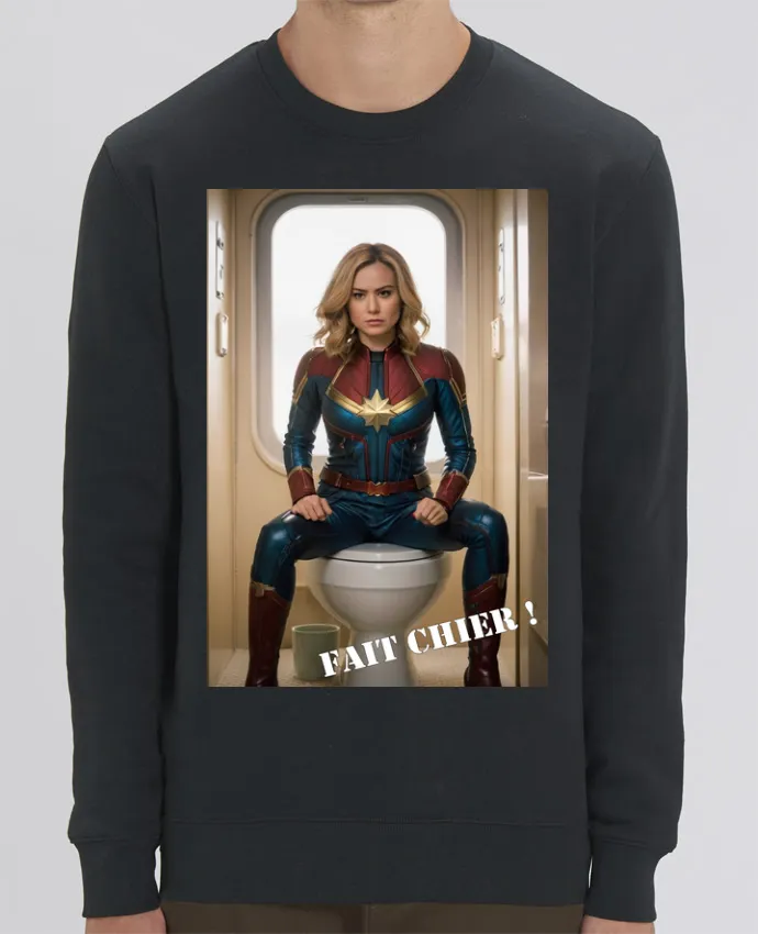 Sweat-shirt Capitaine Marvel Par TiA
