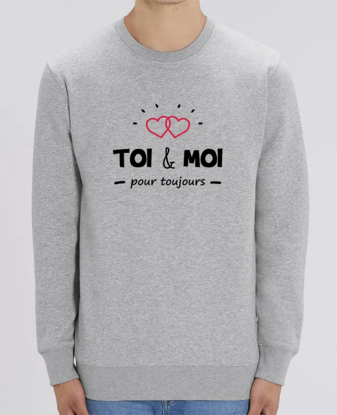 Sweat-shirt Toi et moi pour toujours Par tunetoo
