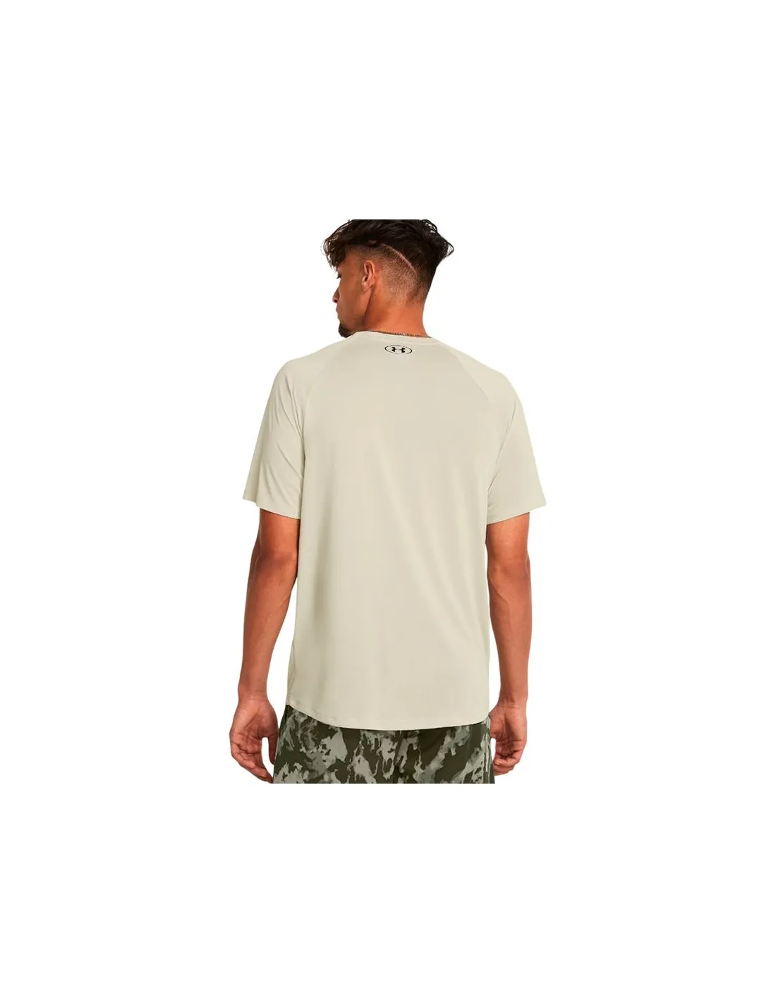 T-shirt Fitness Under Armour Homme de Tech 2.0 SS Brown