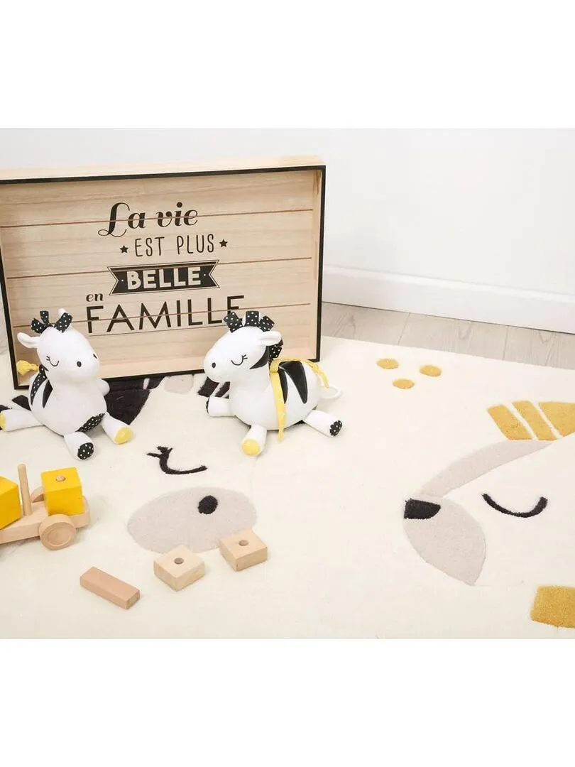 Tapis de chambre en acrylique blanc - SAUTHON - Blanc