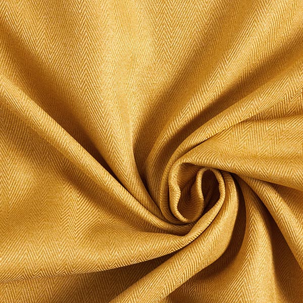 Tissu occultant Chevrons – jaune curry