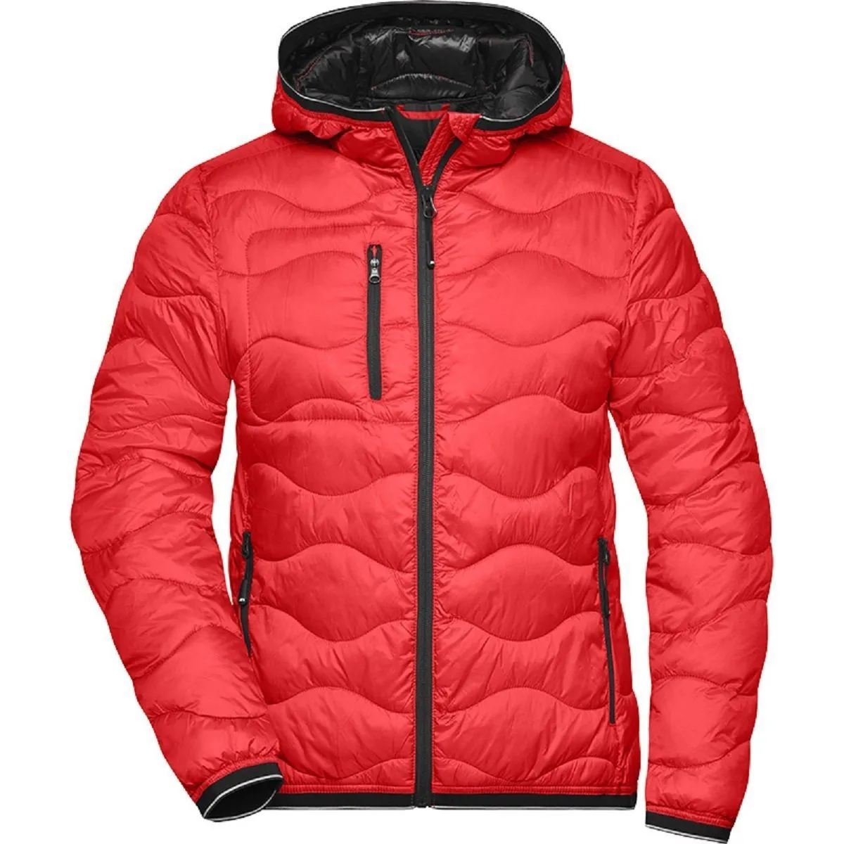 Veste hiver doudoune femme - JN1155 - rouge 