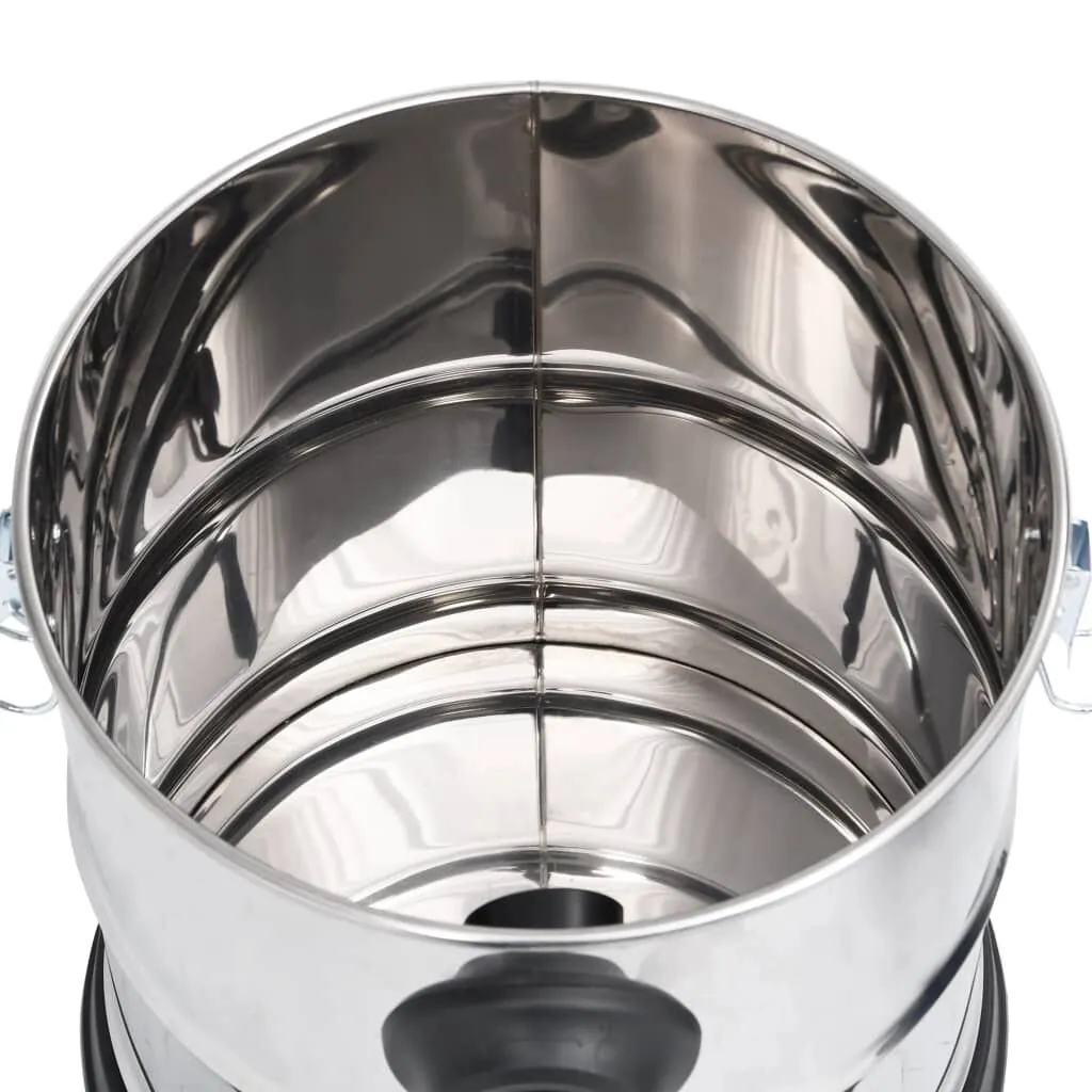 vidaXL Aspirateur à cendres et filtre HEPA 1200W 20 L Acier inoxydable | vidaxl-fr